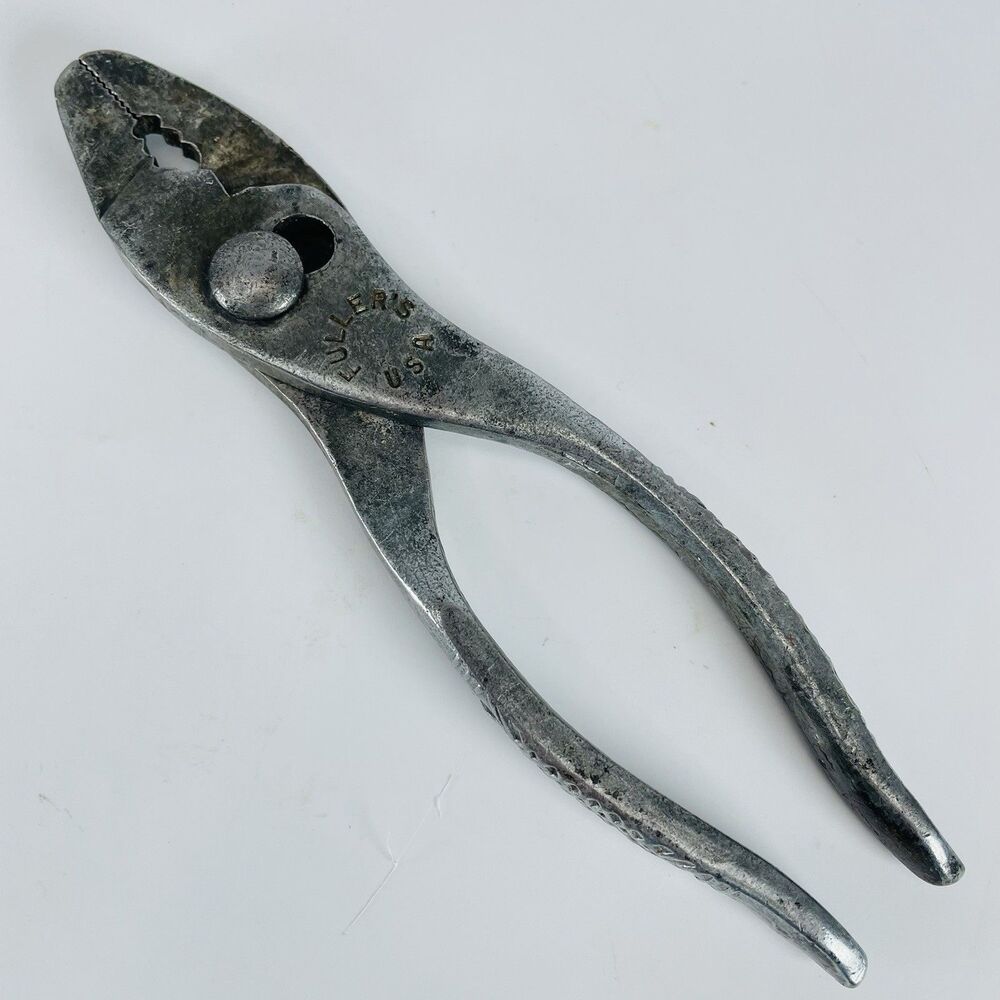 Vintage Fuller Brand Slip Joint Pliers 6 inch Fuller's Made USA Antique